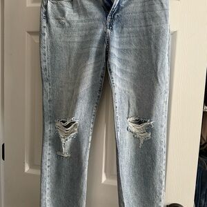 Hidden LA – Distressed Light Blue Jeans